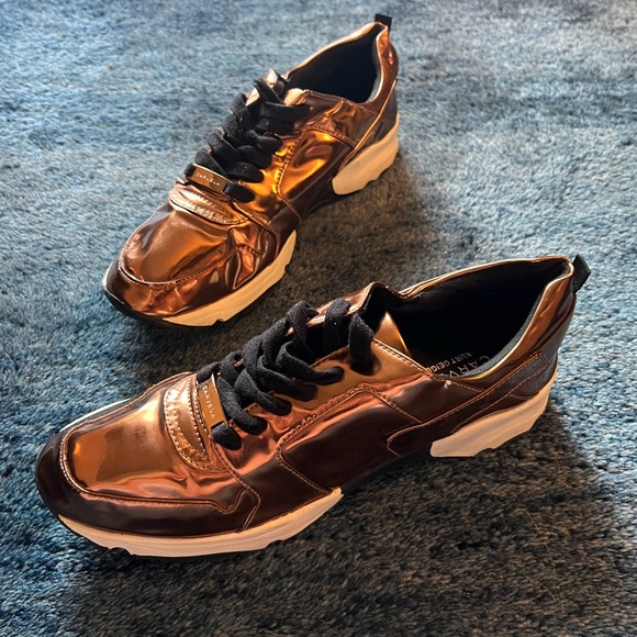 KURT GEIGER Carvela Bronze Sneakers - Picture 11 of 11